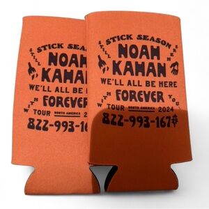 Orange Can Cooler Sleeve